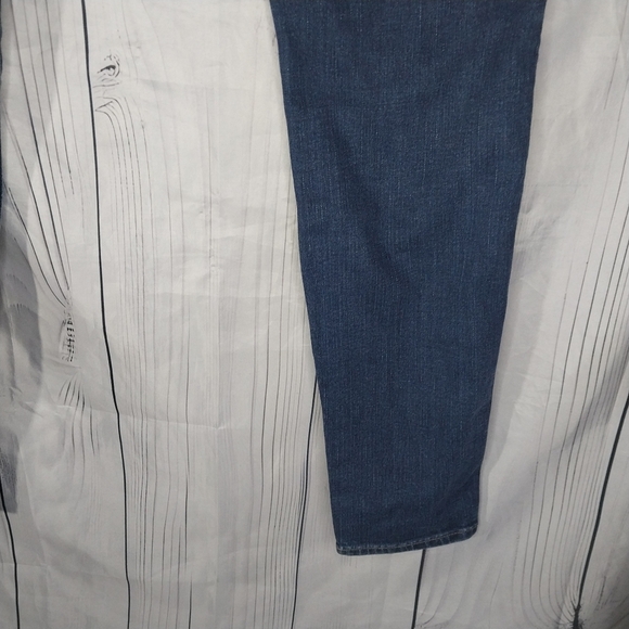 Madewell 10" High-Rise Dark Blue Skinny Jeans - Picture 9 of 12